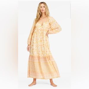 Billabong Endless Sunset Long sleeve Maxi Dress